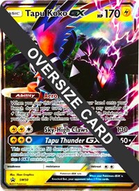 Tapu Koko GX #SM50 Jumbo Cards