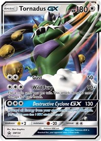 Tornadus GX SM Promos #SM134