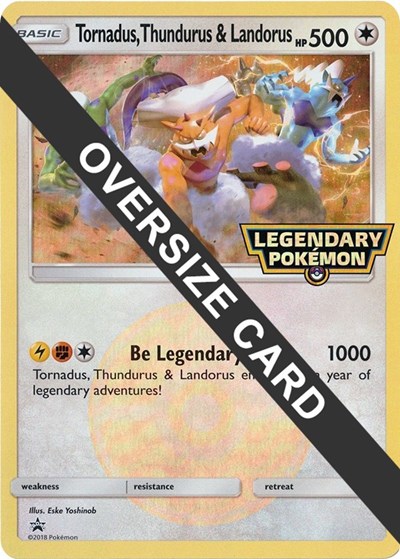 Tornadus, Thundurus & Landorus #promo Jumbo Cards
