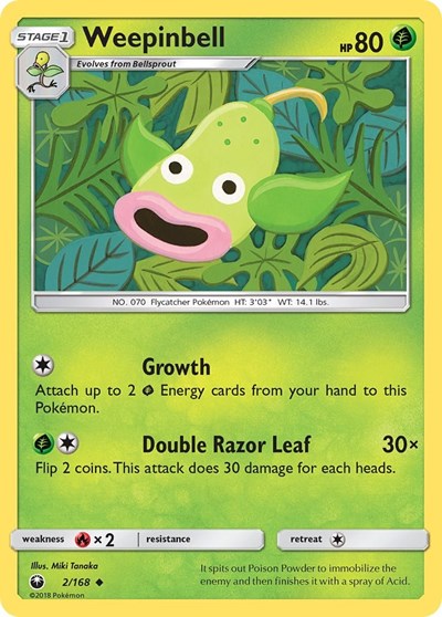Weepinbell #2 SM - Celestial Storm