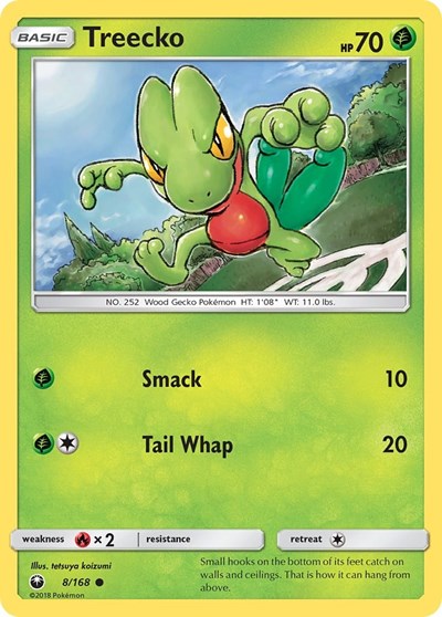 Treecko #8 SM - Celestial Storm