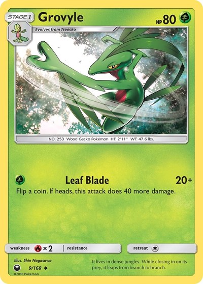 Grovyle #9 SM - Celestial Storm