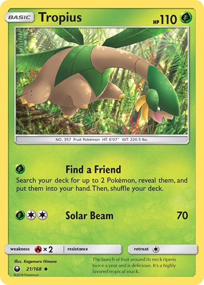 Tropius #21 SM - Celestial Storm