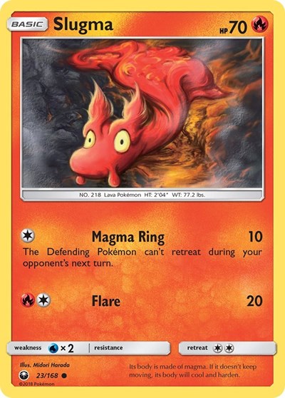 Slugma #23 SM - Celestial Storm