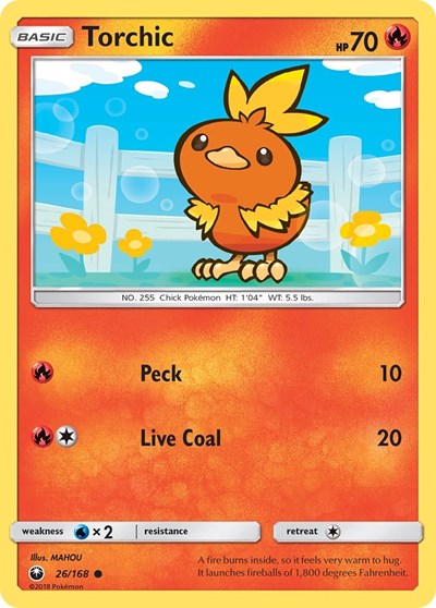 Torchic #26 SM - Celestial Storm