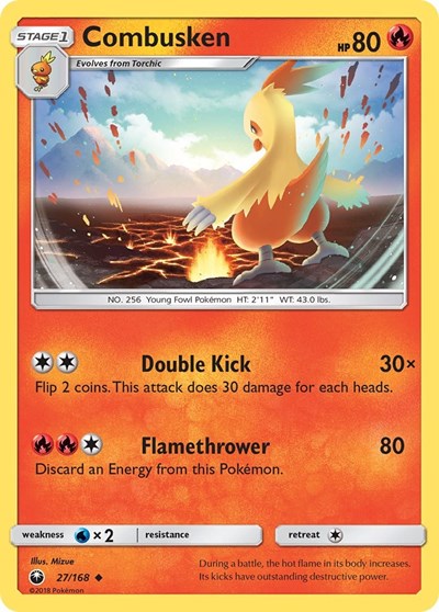 Combusken #27 SM - Celestial Storm