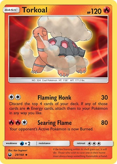 Torkoal #29 SM - Celestial Storm