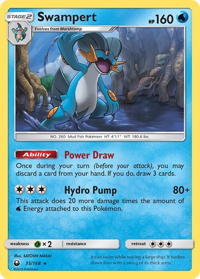 Swampert #35 SM - Celestial Storm
