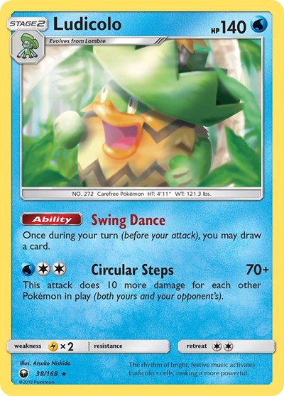 Ludicolo #38 SM - Celestial Storm