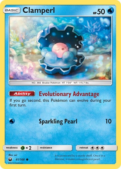 Clamperl #41 SM - Celestial Storm
