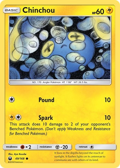 Chinchou #49 SM - Celestial Storm