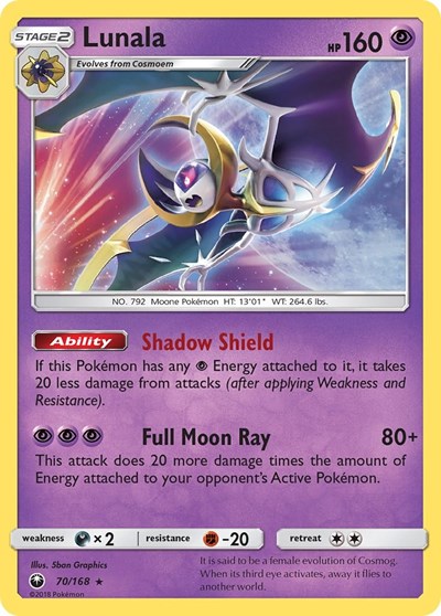 Lunala #70 SM - Celestial Storm