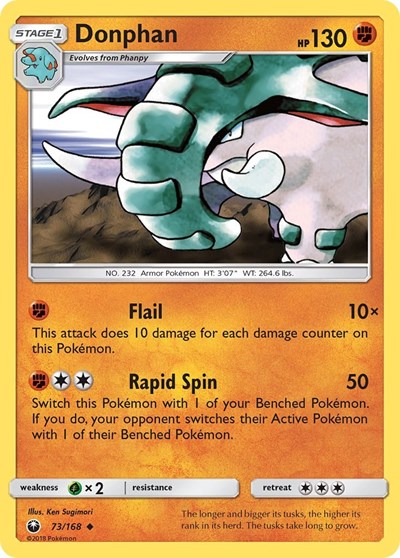 Donphan #73 SM - Celestial Storm