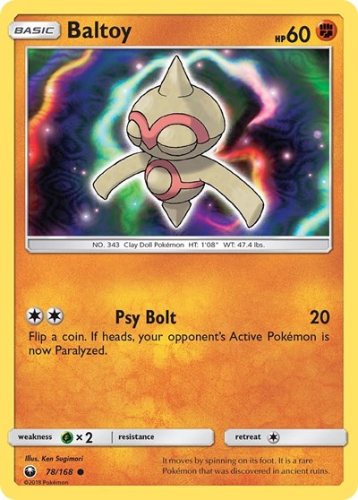 Baltoy #78 SM - Celestial Storm