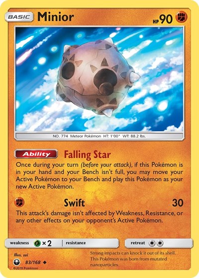 Minior #83 SM - Celestial Storm