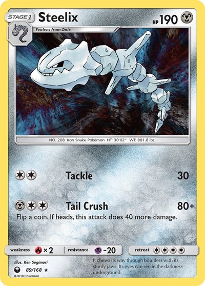 Steelix #89 SM - Celestial Storm