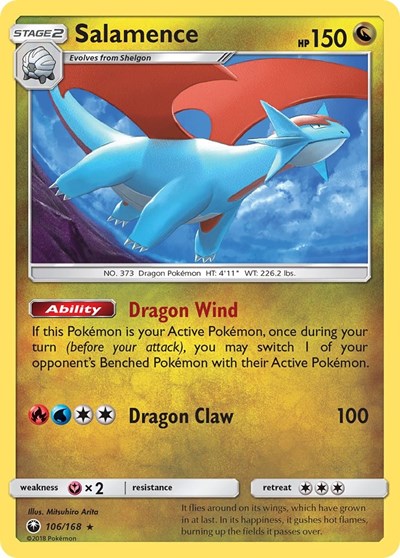 Salamence #106 SM - Celestial Storm
