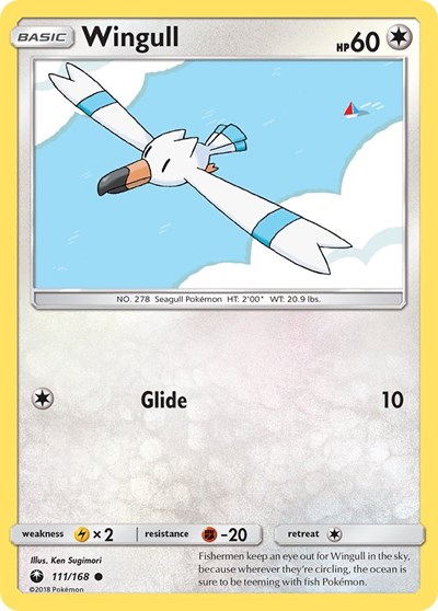 Wingull #111 SM - Celestial Storm