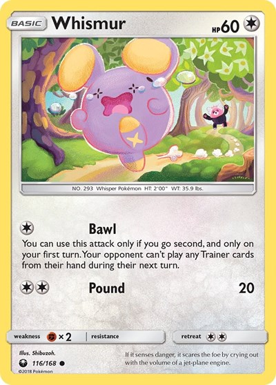 Whismur #116 SM - Celestial Storm