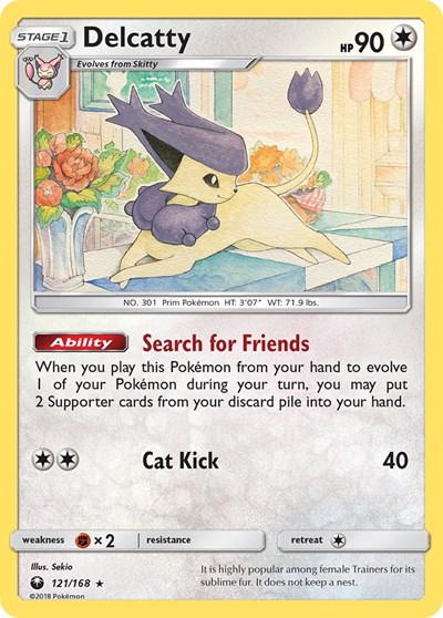 Delcatty #121 SM - Celestial Storm