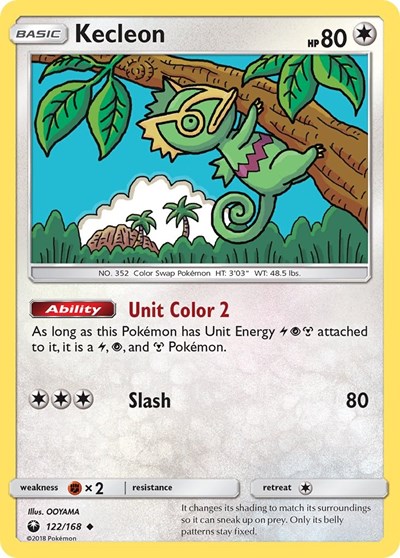 Kecleon #122 SM - Celestial Storm