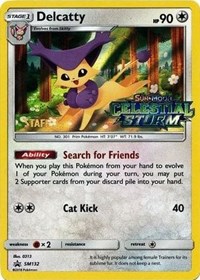 Delcatty - SM132 (Prerelease) [Staff] #SM132 SM Promos