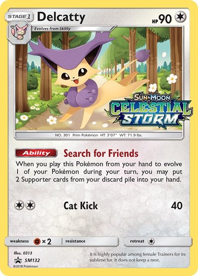 Delcatty - SM132 SM Promos #SM132