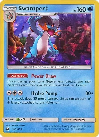 Swampert #35 Deck Exclusives