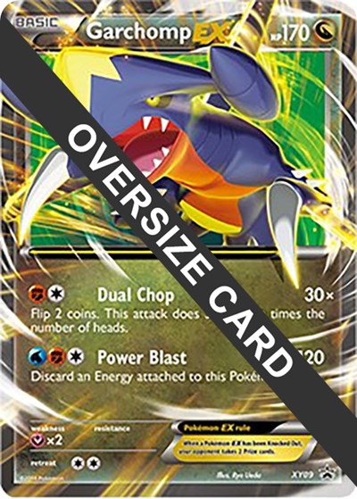 Garchomp EX - XY09 Jumbo Cards #XY09