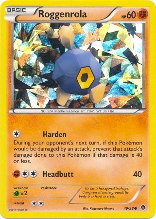 Roggenrola #49 Blister Exclusives