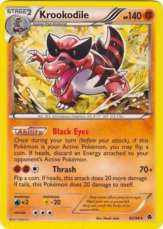 Krookodile #62 PSA 10