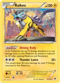 Raikou #55 Blister Exclusives