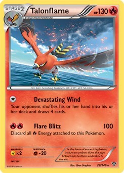 Talonflame #28 Blister Exclusives