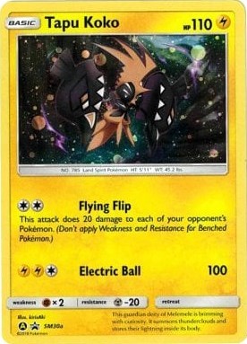 Tapu Koko #SM30A Alternate Art Promos