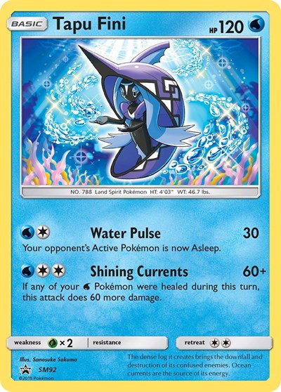 Tapu Fini #SM92 SM Promos