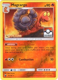 Magcargo (League Challenge) [4th Place] #24 League & Championship Cards