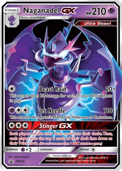 Naganadel GX #SM125 SM Promos