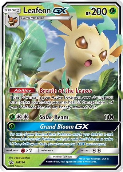 Leafeon GX #SM146 SM Promos