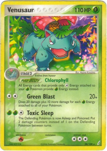 Venusaur #28 Deck Exclusives