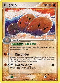 Dugtrio #5 Deck Exclusives