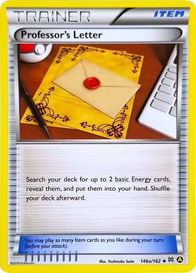 Professor's Letter #146A Alternate Art Promos