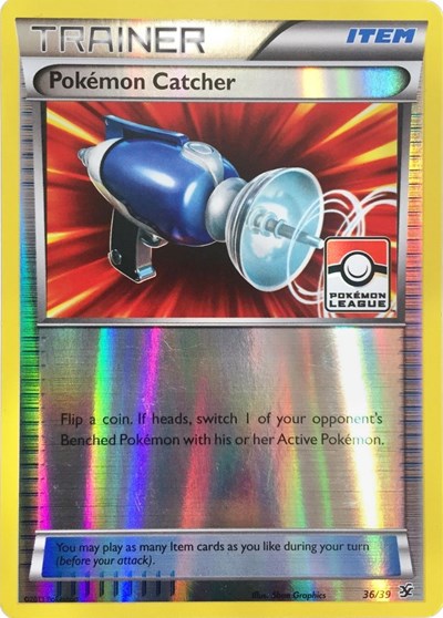 Pokemon Catcher #36 League & Championship Cards