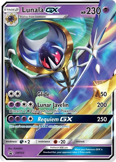 Lunala GX #SM103 SM Promos