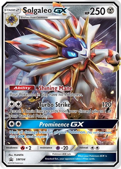 Solgaleo GX #SM104 SM Promos