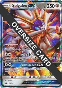Solgaleo GX #SM104 Jumbo Cards