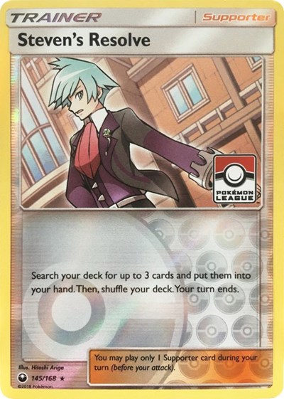 Steven's Resolve #145 League & Championship Cards