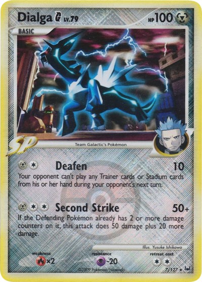 Dialga G #7 League & Championship Cards