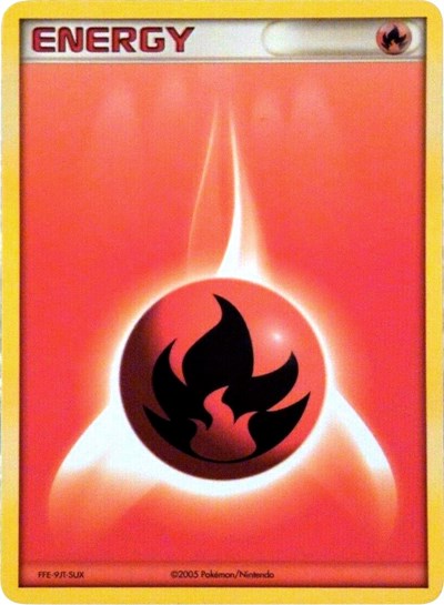 Fire Energy #promo League & Championship Cards