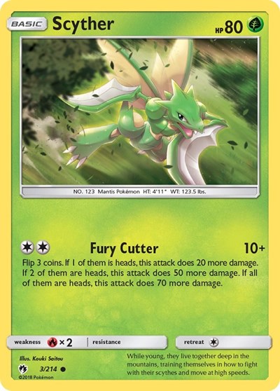 Scyther #3 SM - Lost Thunder