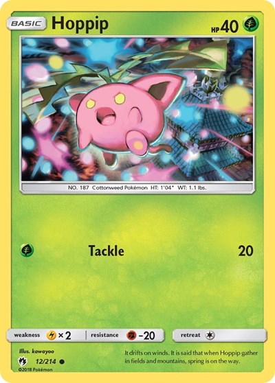 Hoppip #12 SM - Lost Thunder